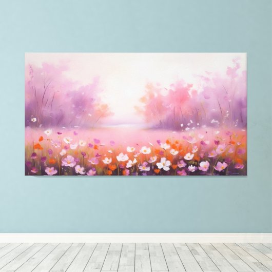 Toile Bloom éphémère (Insitu (Plancher de Bois))