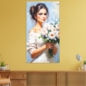 Toile bloom of stillness (Insitu(Salon))