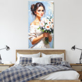 Toile bloom of stillness (Insitu(Chambre))