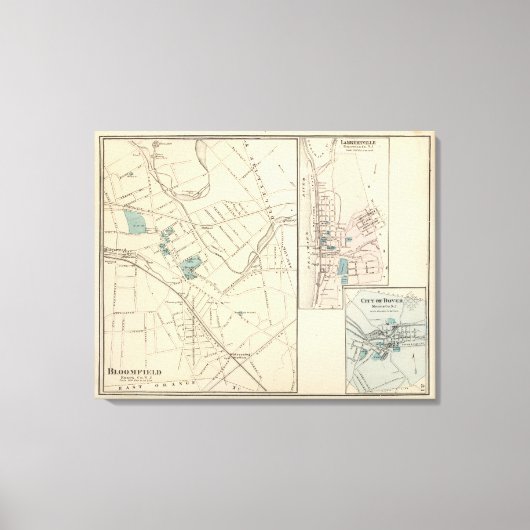 Toile Bloomfield, NJ (Recto)