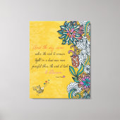 Toile Blossom - Anais Nin Canvas (Recto)