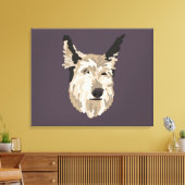 Toile Blu Portrait Canvas Art - Arrière - plan (Insitu(Salon))