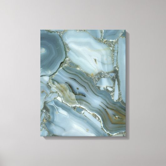 Toile Blue agate (Recto)