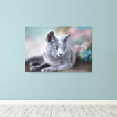 Toile Blue de Russian (Insitu (Plancher de Bois))