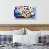 Toile Blue Design (Insitu(Chambre))