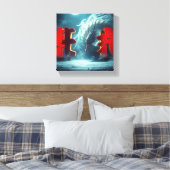 Toile Blue Dragon Tokyo (Insitu(Chambre))