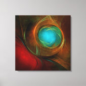 Toile Blue Eye Moderne Abstrait Art Cool Motif #16 (Recto)