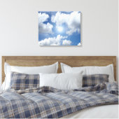 Toile Blue Heaven Nuages + vos idées (Insitu(Chambre))