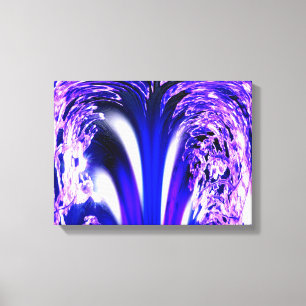 Toile Blue Ice Art abstrait