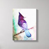 Toile Blue Jay par Aleta (Recto)