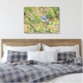Toile Blue Jay sur Southern Wax Myrtle (Insitu(Chambre))