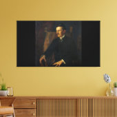 Toile Blue Portrait of Nikola Tesla (Insitu(Salon))