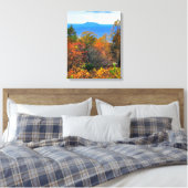 Toile Blue Ridge Parkway Fall Vue sur Pilot Mountain (Insitu(Chambre))