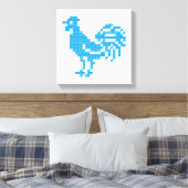 Toile Blue Rooster (Insitu(Chambre))