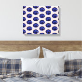 Toile Blue Sapphire (Insitu(Chambre))