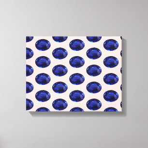 Toile Blue Sapphire