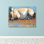 Toile Blue Sky Day (Insitu (Plancher de Bois))