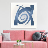 Toile Blue stone (Insitu(Salon))
