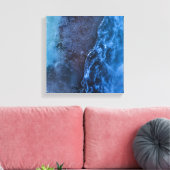 Toile Blue Turquoise Ice Photo Art (Insitu(Salon))