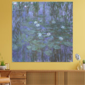 Toile Blue Water Lilies Monet (Insitu(Salon))