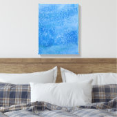 Toile Blue Watercolor (Insitu(Chambre))