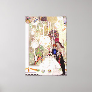 Toile Bluebeard de Kay Nielsen