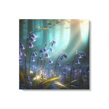 Bluebell Enchantement : Ballet Lumière Forêt