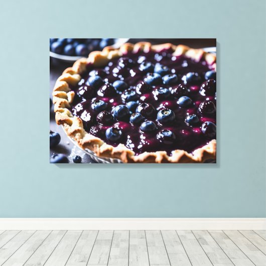 Toile Blueberry Pie (Insitu (Plancher de Bois))