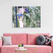 Toile Bluebirds d'hiver (Insitu(Salon))