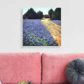 Toile Bluebonnets Dirt Road Imprimer (Insitu(Salon))