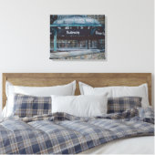 Toile Blues souterrains (Insitu(Chambre))