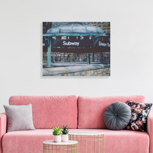 Toile Blues souterrains (Insitu(Salon))