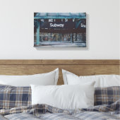 Toile Blues souterrains (Insitu(Chambre))