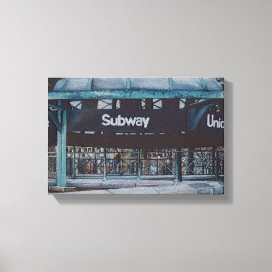 Toile Blues souterrains (Recto)