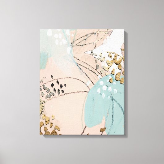 Toile Blush & Gold I (Recto)