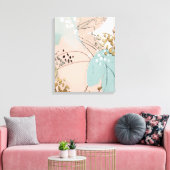 Toile Blush & Gold I (Insitu(Salon))