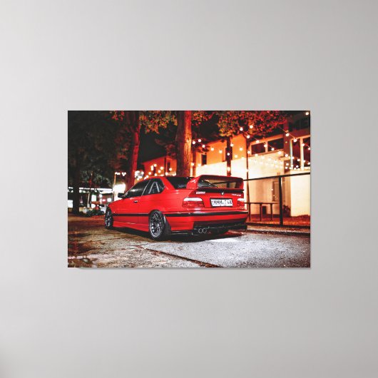 Toile BMW E36 Racecar (Recto)