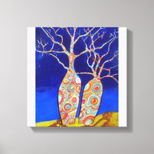 Toile Boab Trees (Recto)