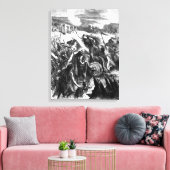 Toile Boadicea Incitant l'Iceni contre les Romains (Insitu(Salon))