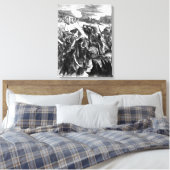 Toile Boadicea Incitant l'Iceni contre les Romains (Insitu(Chambre))