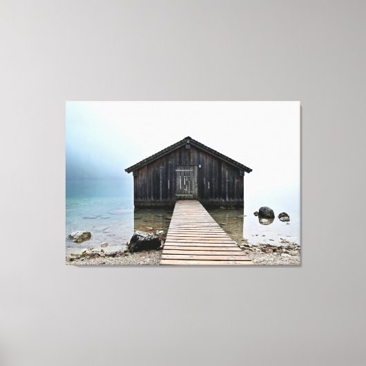 Toile Boathouse Lake Dock (Recto)