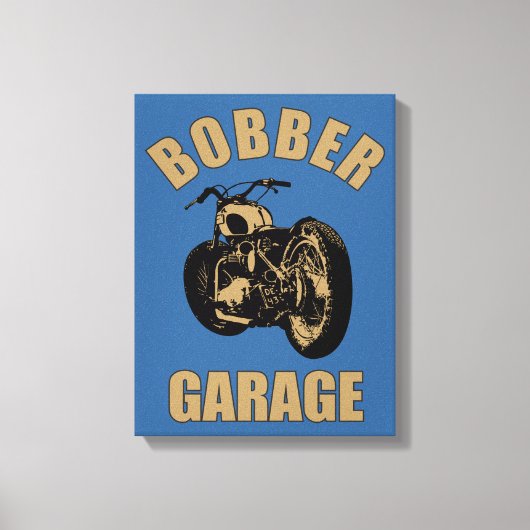 Toile Bobber Garage (Recto)