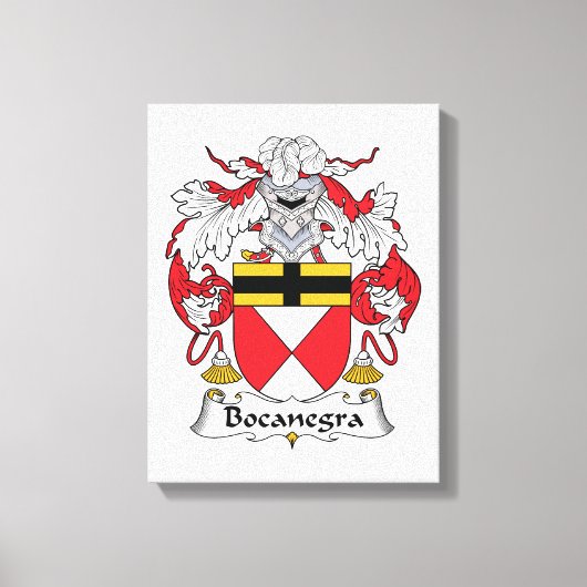 Toile Bocanegra Family Crest (Recto)