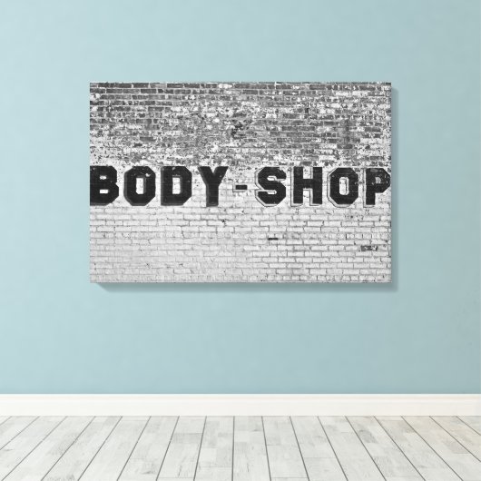 Toile Body Shop (Insitu (Plancher de Bois))