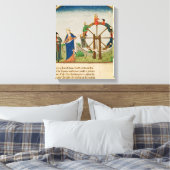 Toile Boethius avec la roue de la fortune (Insitu(Chambre))