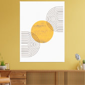 Toile Boho Abstract Wall Art (Insitu(Salon))