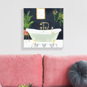 Toile Boho Bath I (Insitu(Salon))