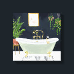 Toile Boho Bath I<br><div class="desc">Boho Bath I par Victoria Borges</div>