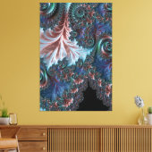 Toile Boho coloré super Hippie Mandelbrot Fractal Art (Insitu(Salon))
