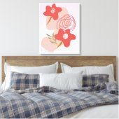 Toile Boho floral flottant (Insitu(Chambre))